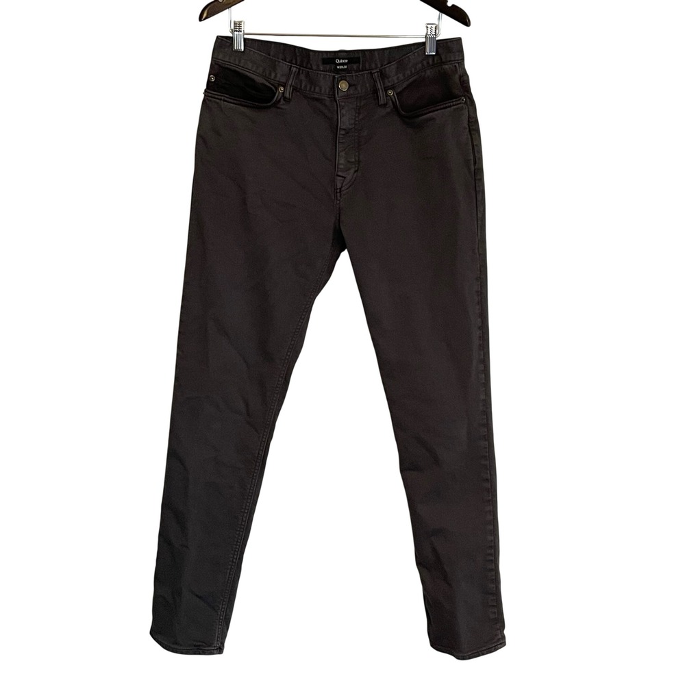 Quince Men's Chinos - Dark Charcoal Black